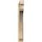 Ekena Millwork Legacy Block Rough Sawn Outlooker, Douglas Fir, 6"W x 32"D x 44"H OUT06X32X44LEC05RDF - alternate 2